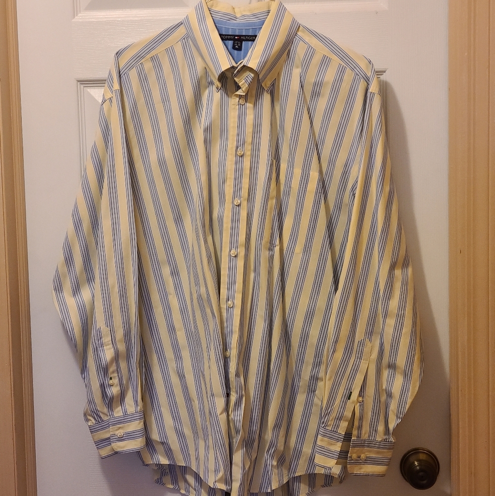 Men's Tommy Hilfiger Button Down Dress Shirt